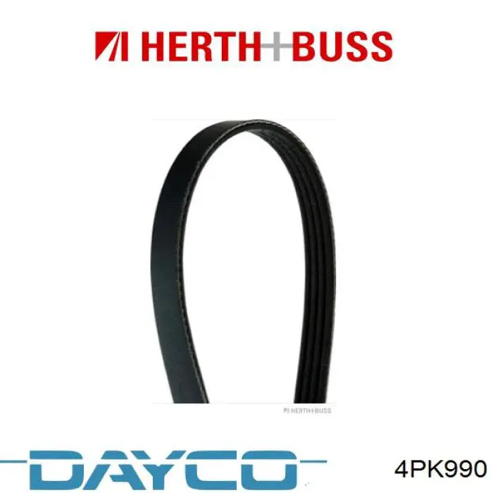 4PK990 Dayco Поликлиновый ремень
