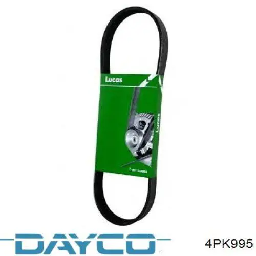 Купить 4PK995 Dayco Ремень генератора