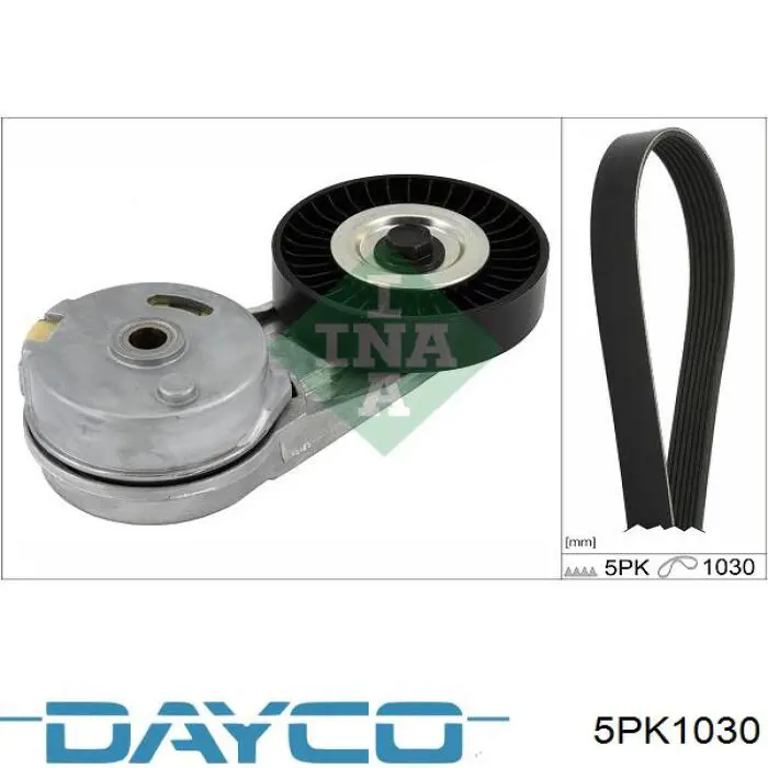 Ремень кондиционера Dayco 5PK1030