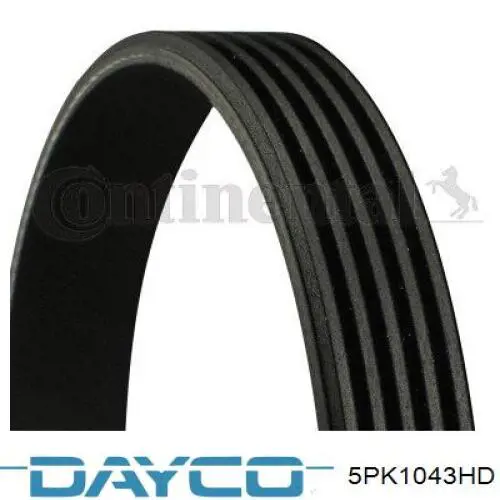 5PK1043HD Dayco correia dos conjuntos de transmissão