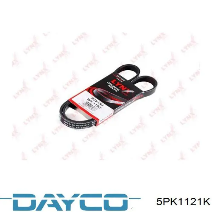 Клиновый ремень Dayco 5PK1121K цена, от 11.35 USD