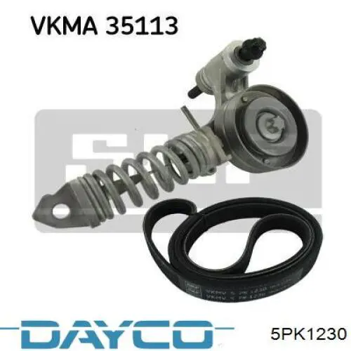 Ремень кондиционера Dayco 5PK1230