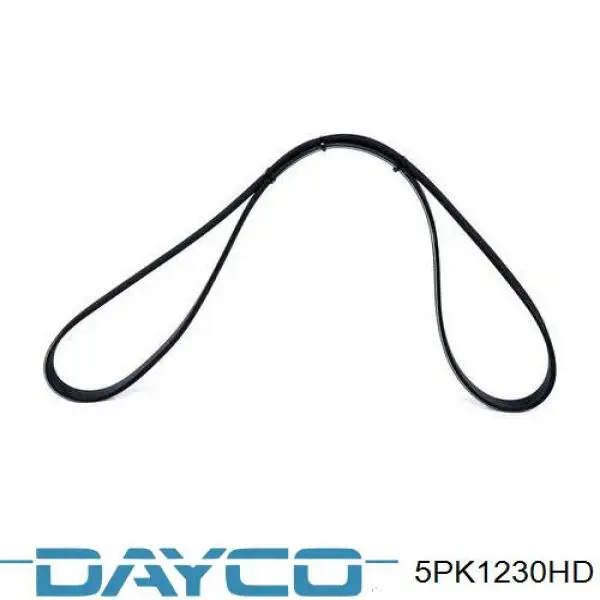 Correa trapezoidal 5PK1230HD Dayco