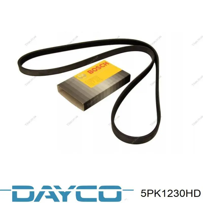 Клиновый ремень Dayco 5PK1230HD цена, от 8.75 USD