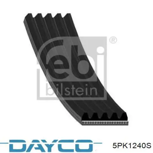 Клиновый ремень Dayco 5PK1240S цена, от 10.32 USD