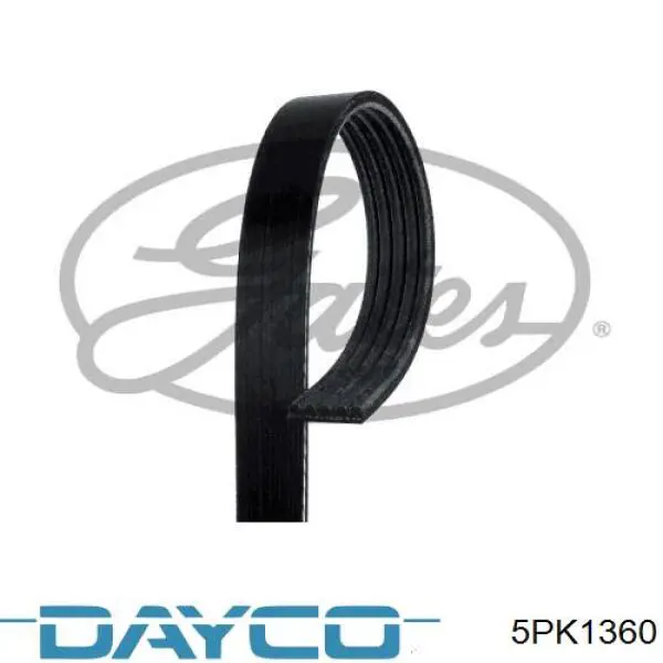 Купить 5PK1360 Dayco Ремень генератора