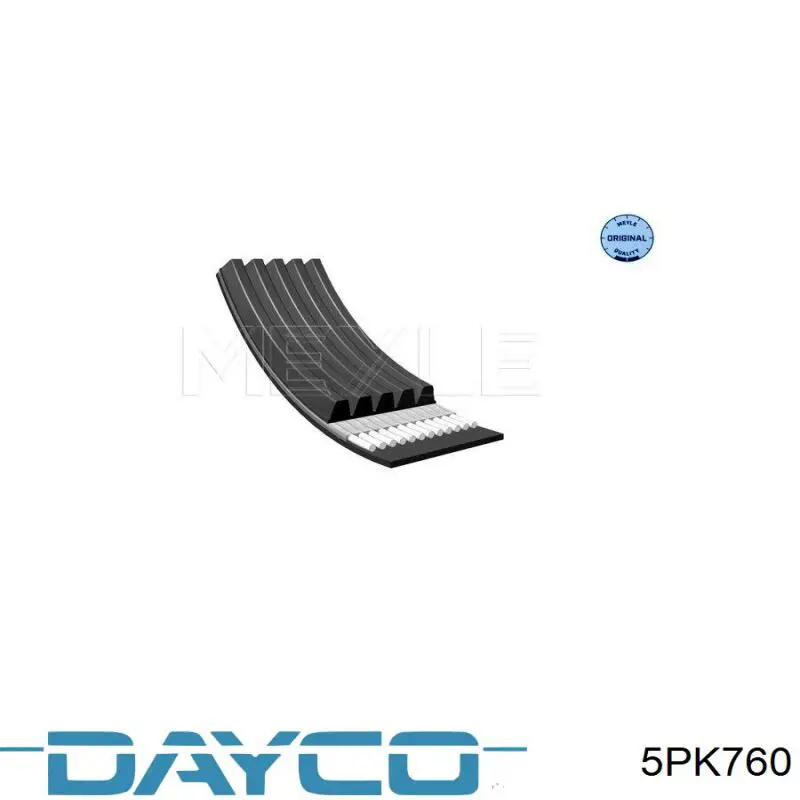 5PK760 Dayco Поликлиновый ремень