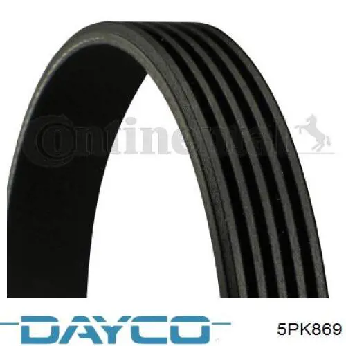 Купить 5PK869 Dayco Ремень генератора
