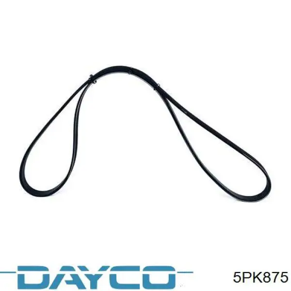 Correa trapezoidal 5PK875 Dayco