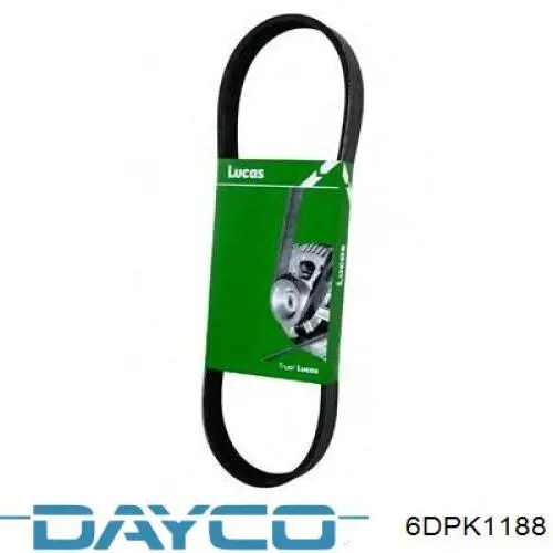 6DPK1188 Dayco Поликлиновый ремень