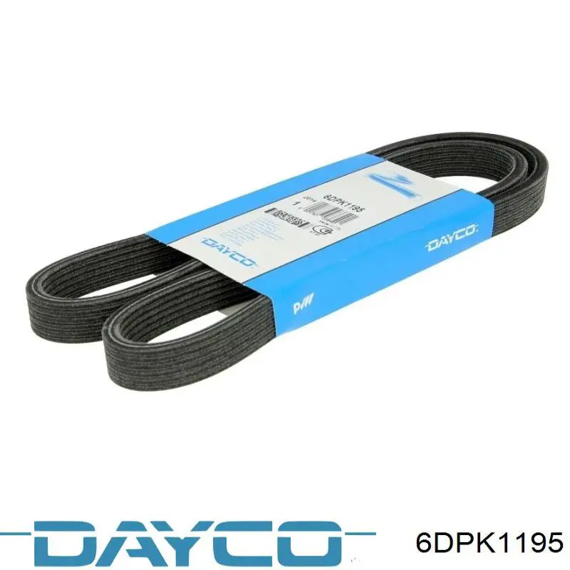 6DPK1195 Dayco ремень генератора