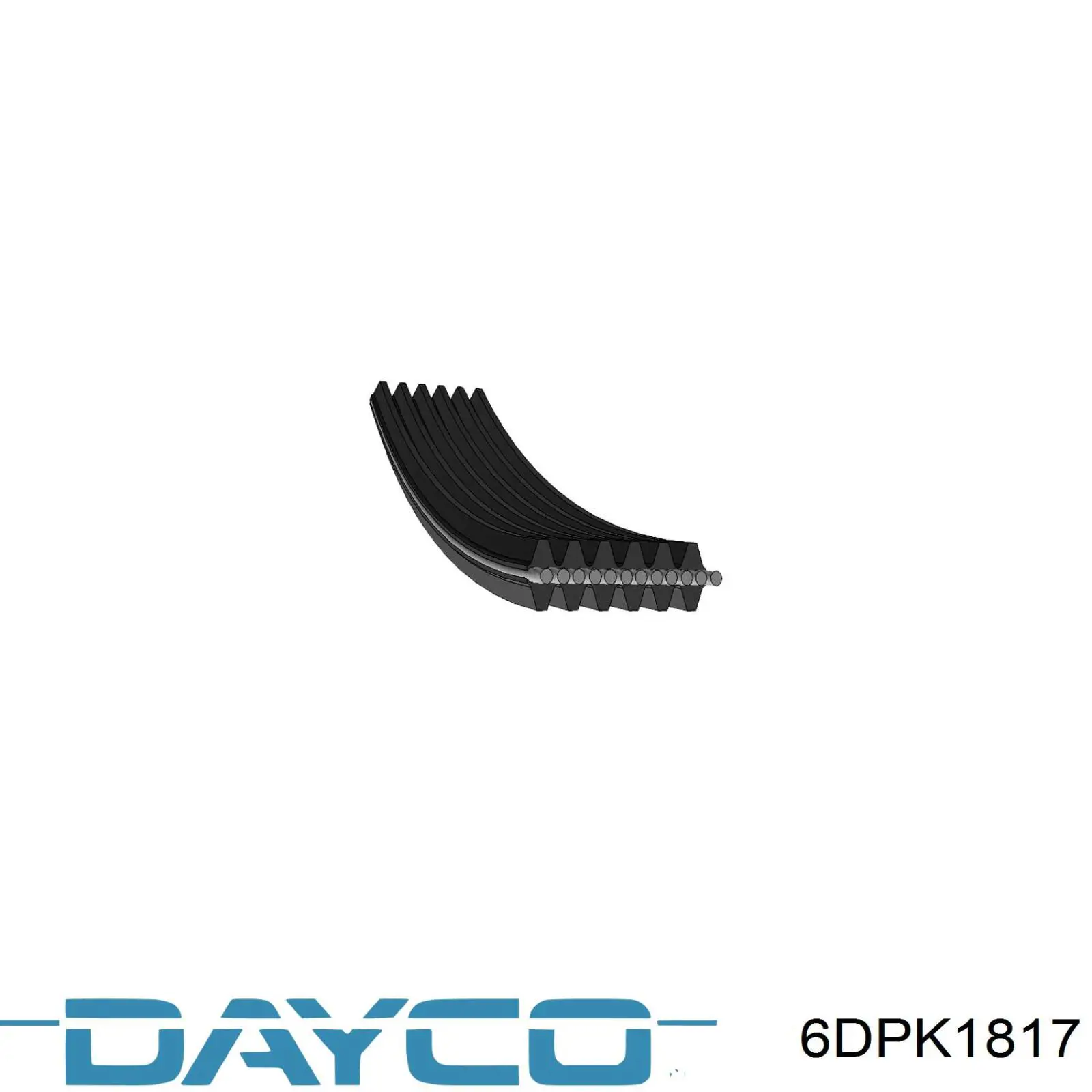 6DPK1817 Dayco Поликлиновый ремень