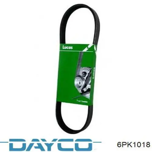 Клиновый ремень Dayco 6PK1018 цена, от 8.24 USD