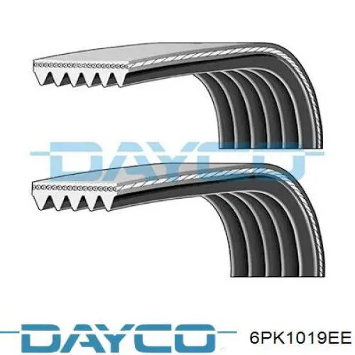 Купить 6PK1019EE Dayco Ремень генератора