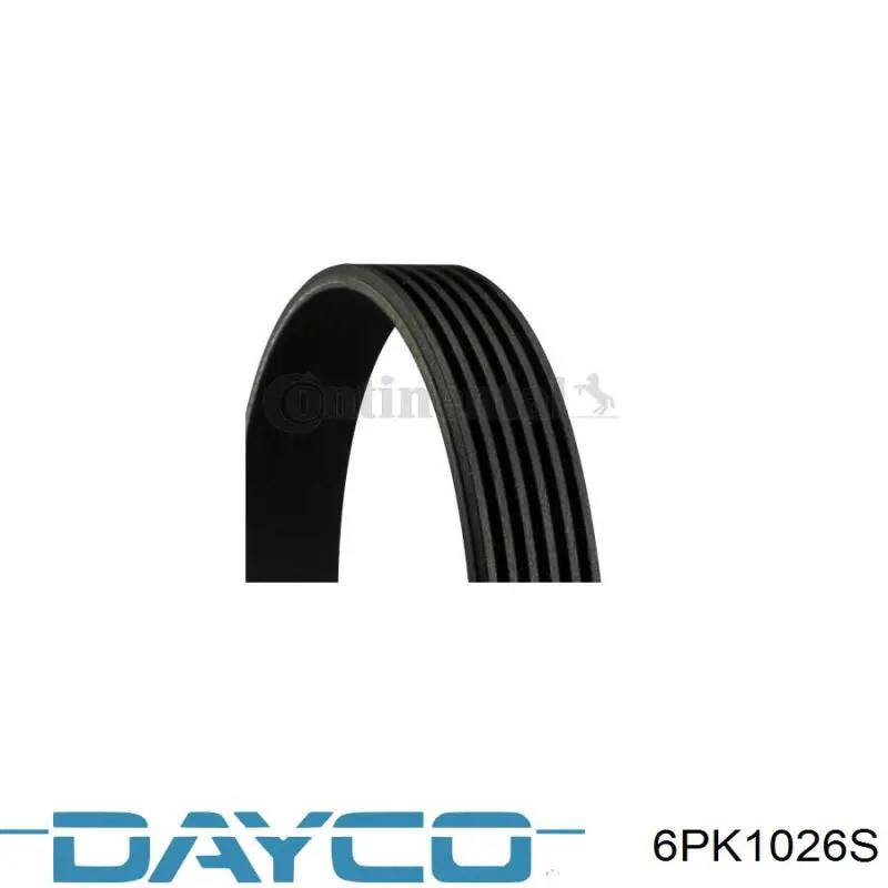 Купить 6PK1026S Dayco Ремень генератора