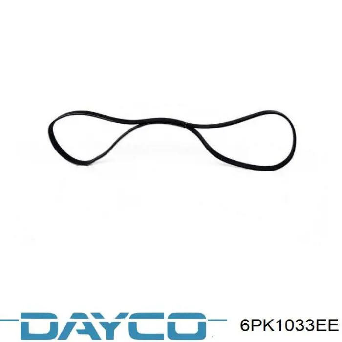 Клиновый ремень Dayco 6PK1033EE цена, от 10.27 USD