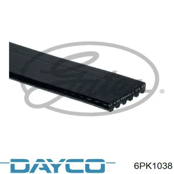 6PK1038 Dayco ремень генератора