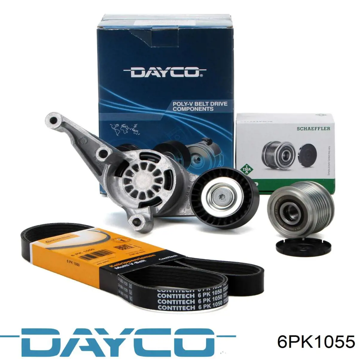 Клиновый ремень Dayco 6PK1055 цена, от 7.87 USD