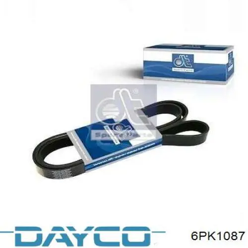 Correa poly v 6PK1087 Dayco