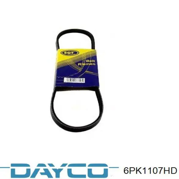 Купить 6PK1107HD Dayco Ремень генератора