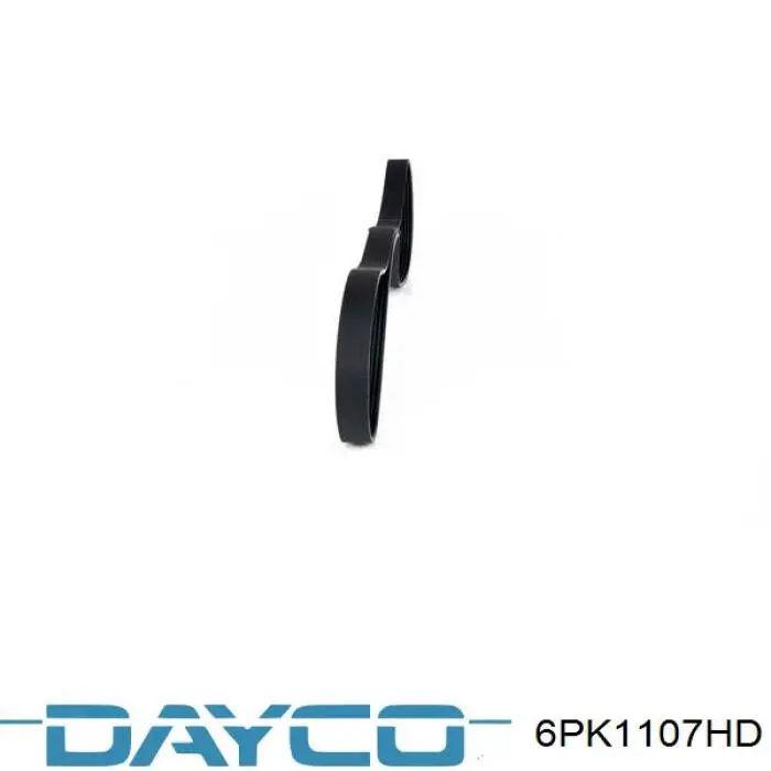 Клиновый ремень Dayco 6PK1107HD цена, от 7.79 USD