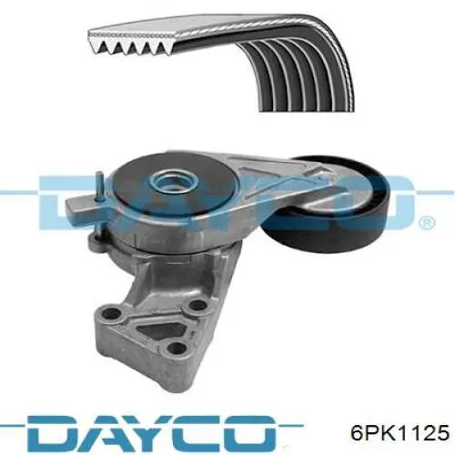 Купить 6PK1125 Dayco Ремень генератора