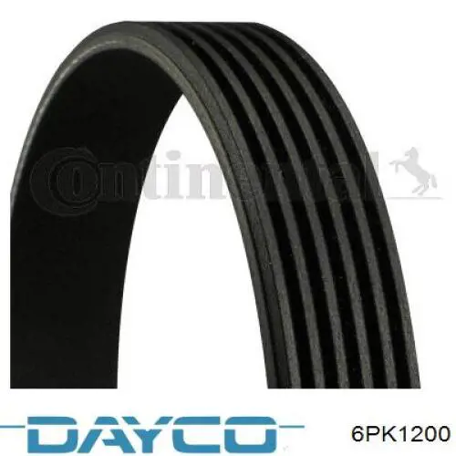 Клиновый ремень Dayco 6PK1200 цена, от 8.48 USD