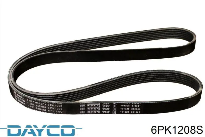 Клиновый ремень Dayco 6PK1208S цена, от 13.43 USD