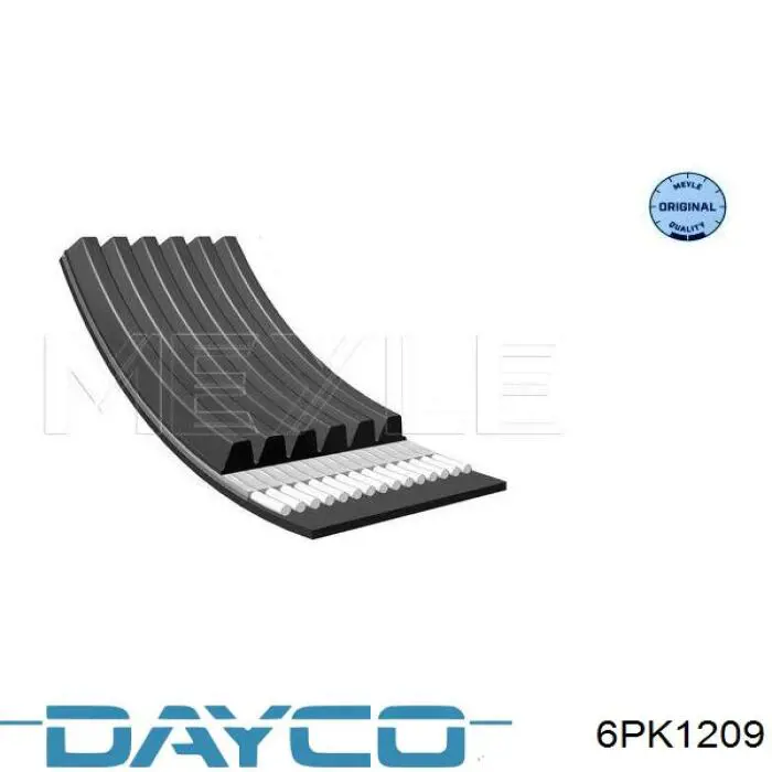 Клиновый ремень Dayco 6PK1209 цена, от 12.69 USD
