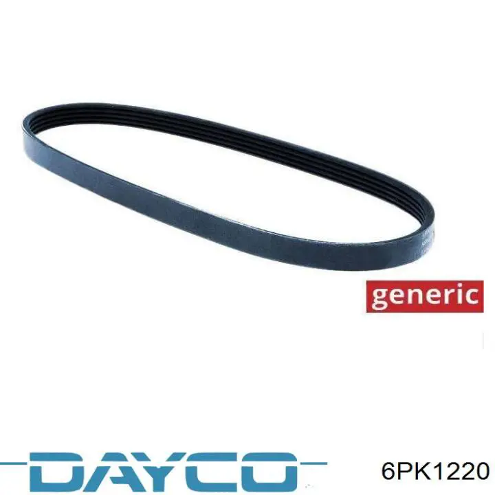 Клиновый ремень Dayco 6PK1220 цена, от 11.72 USD
