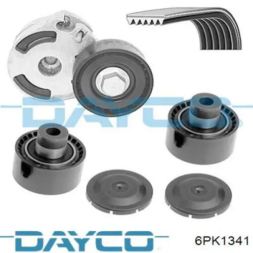 Купить 6PK1341 Dayco Ремень генератора