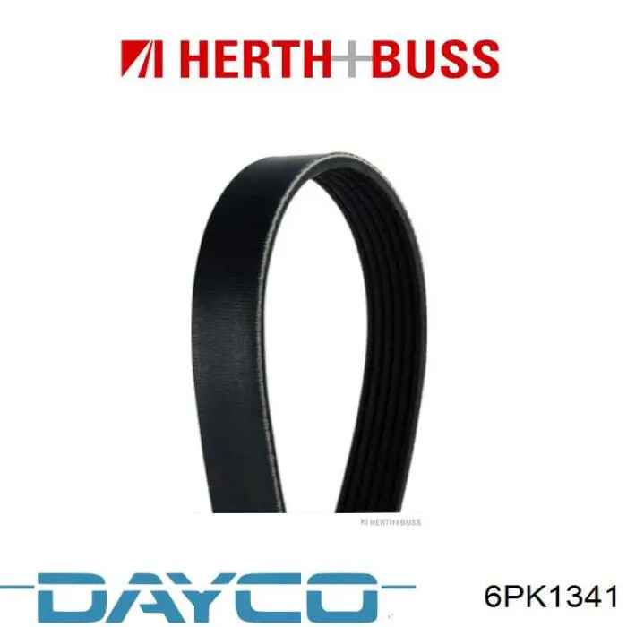 Клиновый ремень Dayco 6PK1341 цена, от 12.31 USD