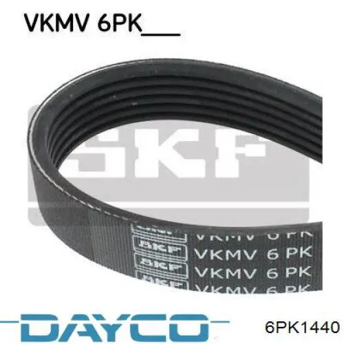 6PK1440 Dayco Поликлиновый ремень
