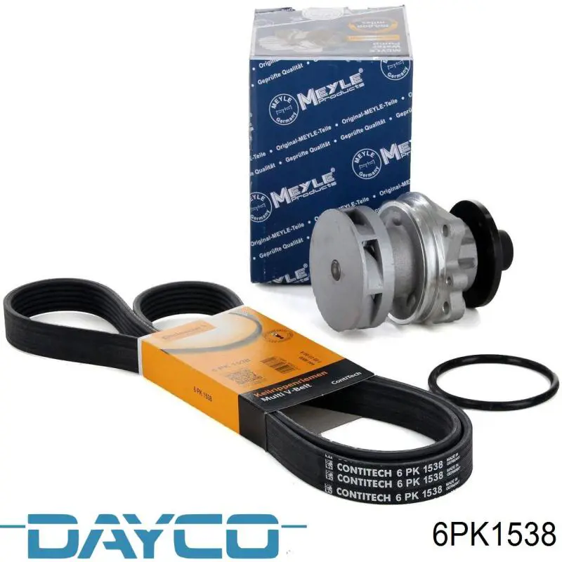 Купить 6PK1538 Dayco Ремень генератора