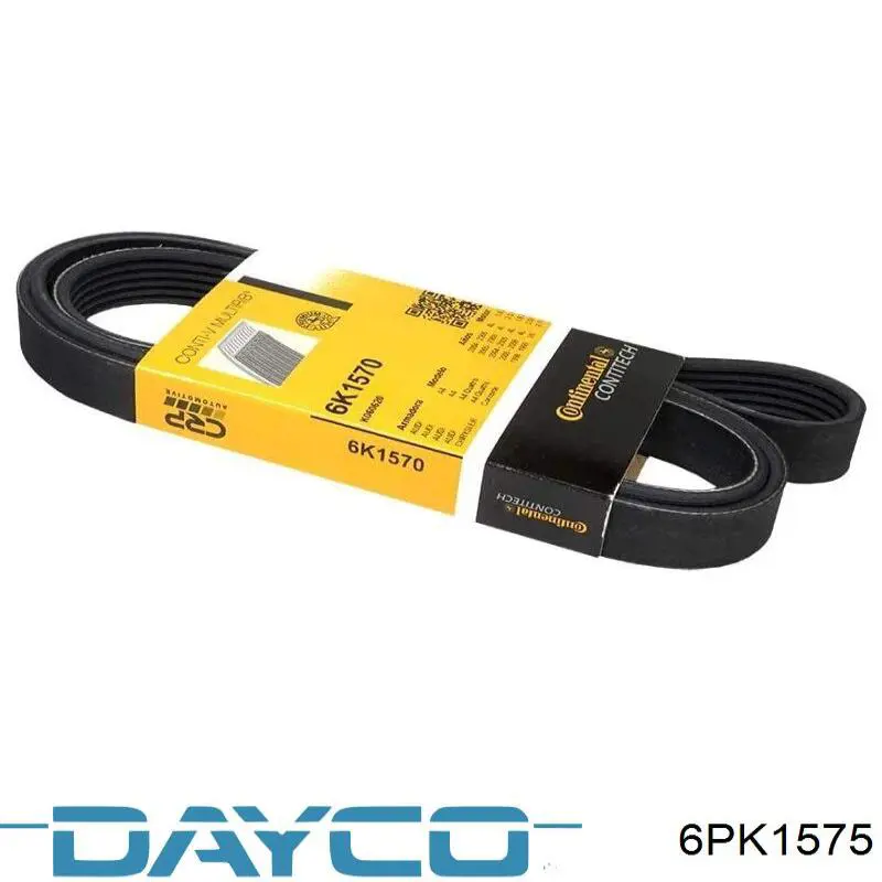 Ремень кондиционера Dayco 6PK1575
