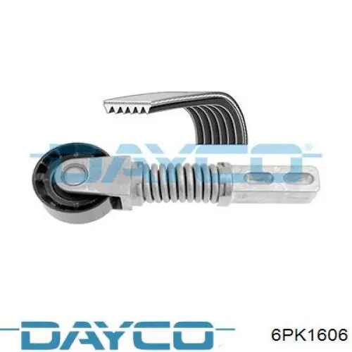 6PK1606 Dayco ремень генератора