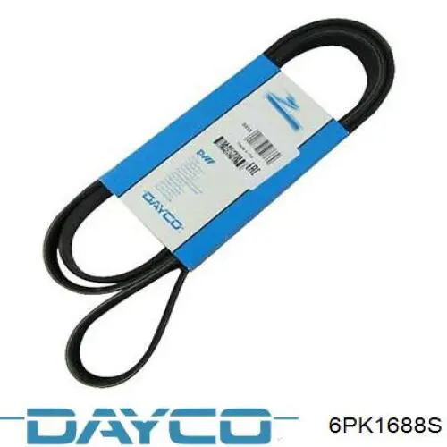 Клиновый ремень Dayco 6PK1688S цена, от 15.40 USD