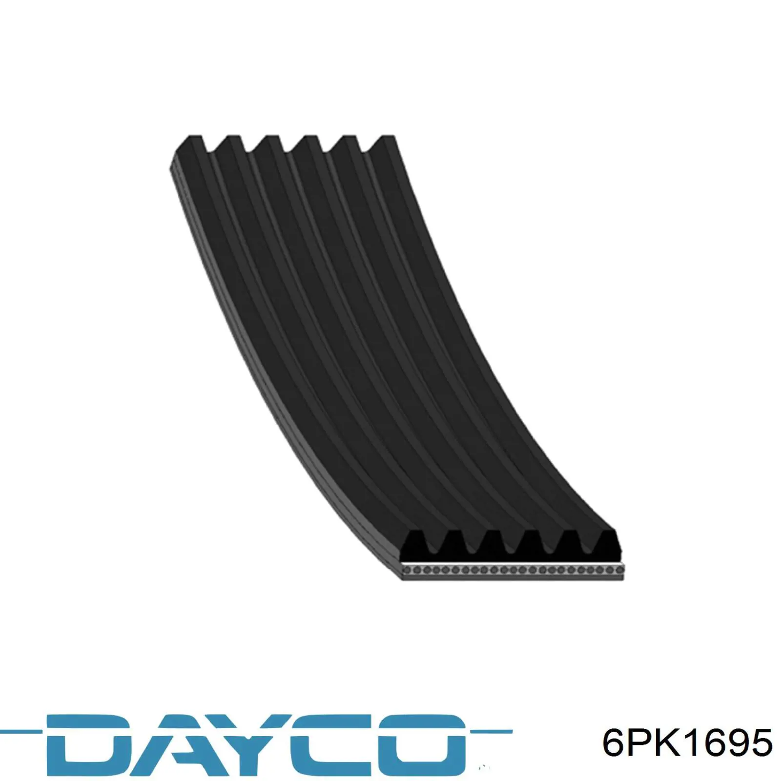 Клиновый ремень Dayco 6PK1695 цена, от 14.65 USD