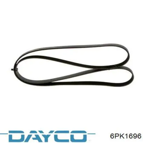 Клиновый ремень Dayco 6PK1696 цена, от 14.37 USD