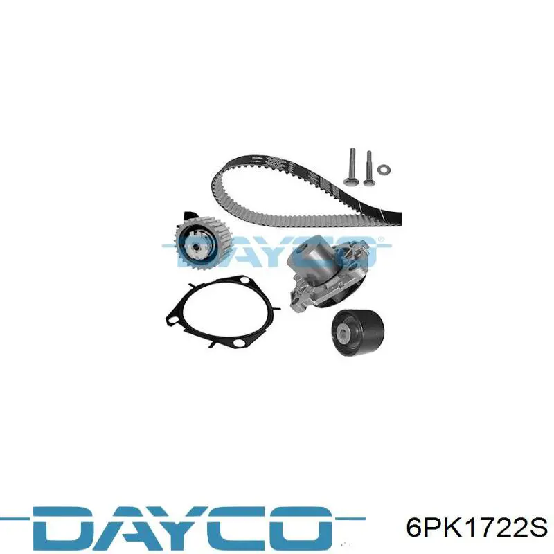 Купить 6PK1722S Dayco Ремень генератора