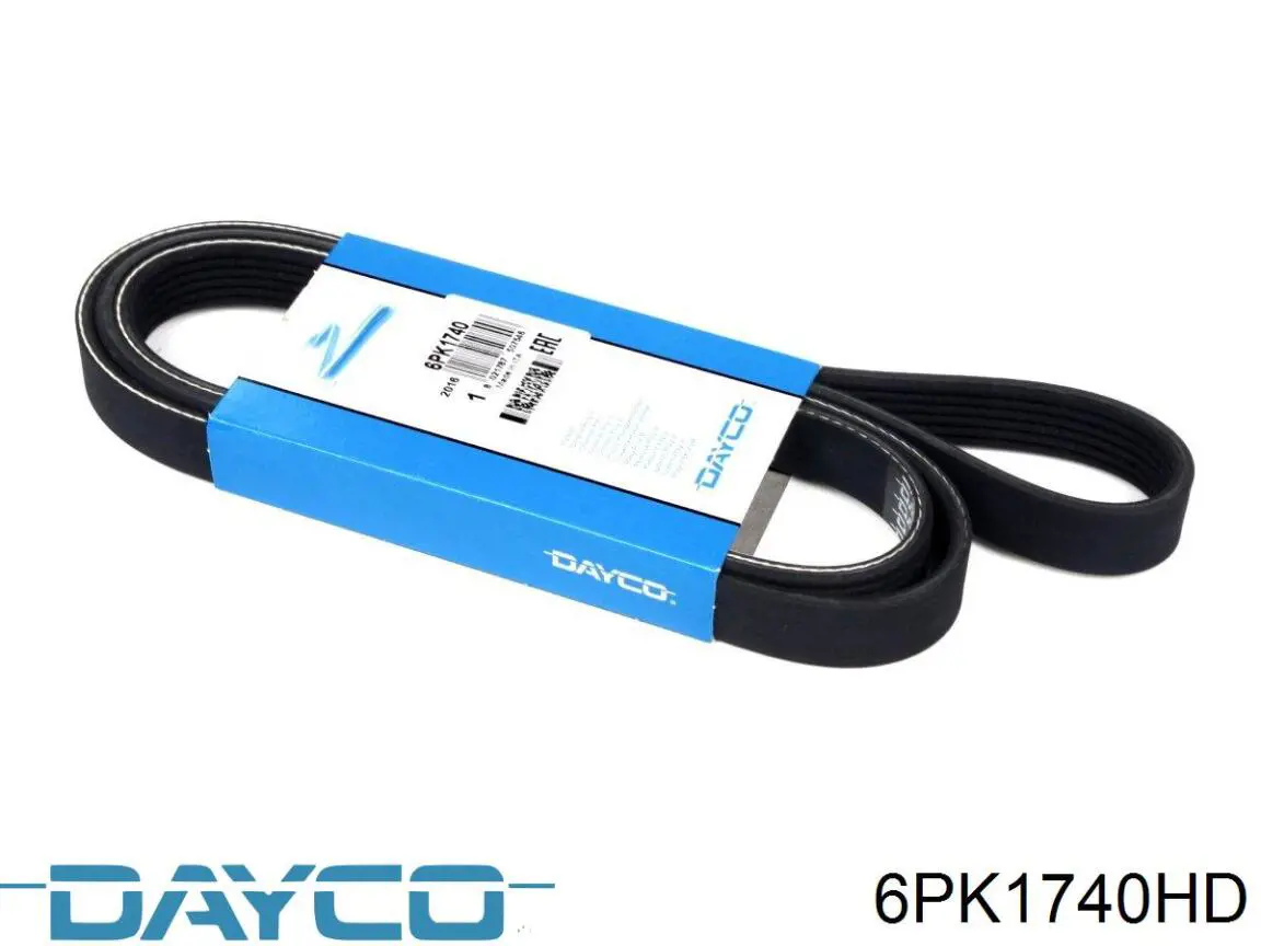 6PK1740HD Dayco Поликлиновый ремень