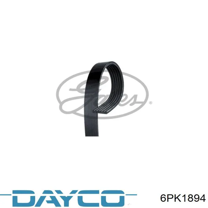 6PK1894 Dayco ремень генератора