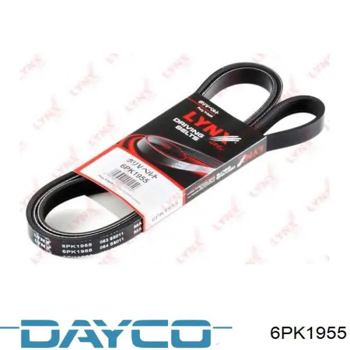 Клиновый ремень Dayco 6PK1955 цена, от 13.15 USD
