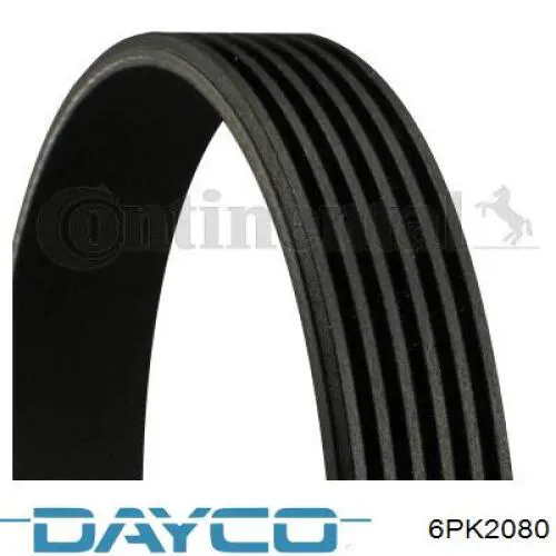 6PK2080 Dayco Поликлиновый ремень