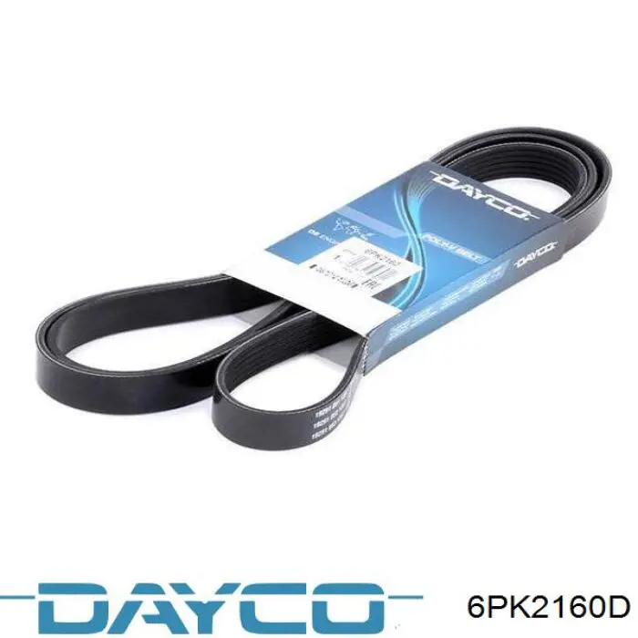 Клиновый ремень Dayco 6PK2160D цена, от 20.70 USD