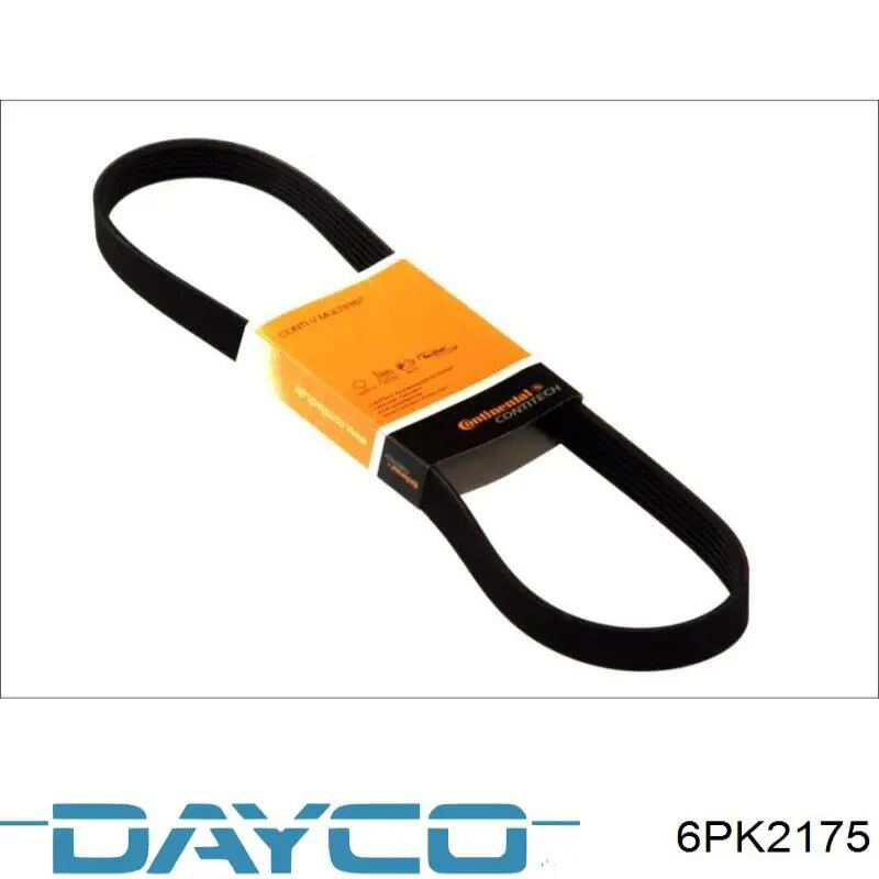 Купить 6PK2175 Dayco Ремень генератора
