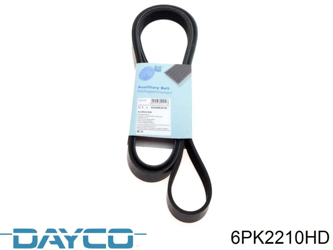 Купить 6PK2210HD Dayco Ремень генератора