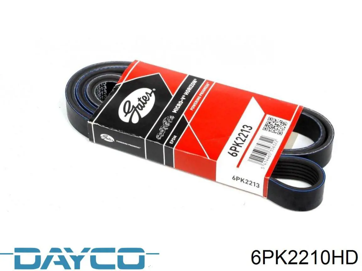 Ремень генератора 6PK2210HD Dayco