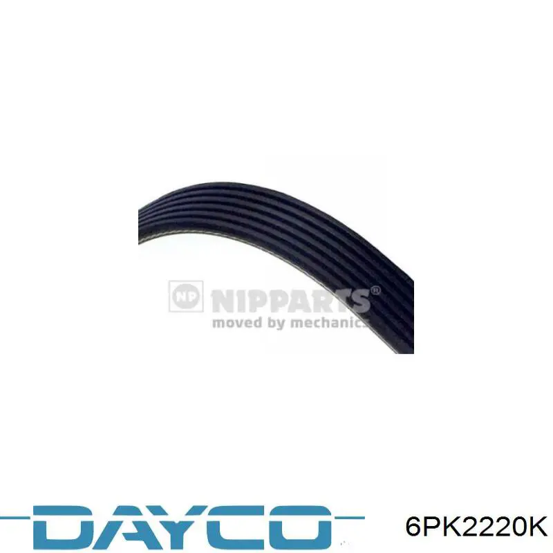 Клиновый ремень Dayco 6PK2220K цена, от 22.93 USD