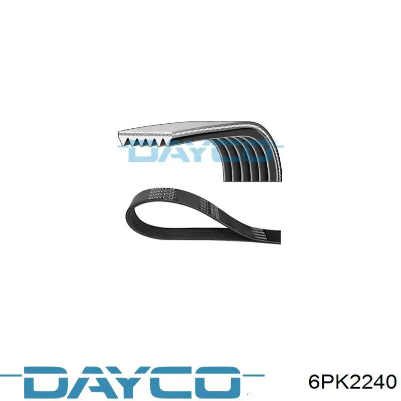 Ремень генератора 6PK2240 Dayco